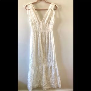 Emory parm SZ S Vneck maxi dress